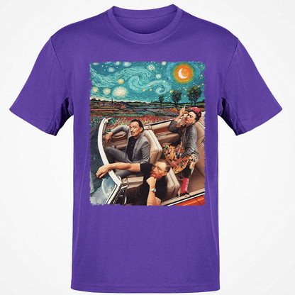 Classic Unisex T-Shirt - QJ4HXJCP - Purple - 9