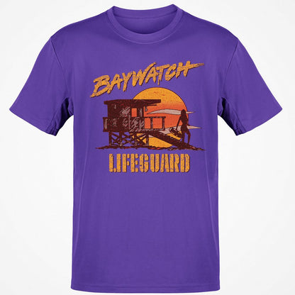 Classic Unisex T-Shirt - ZJB6PXEQ - Purple - 9