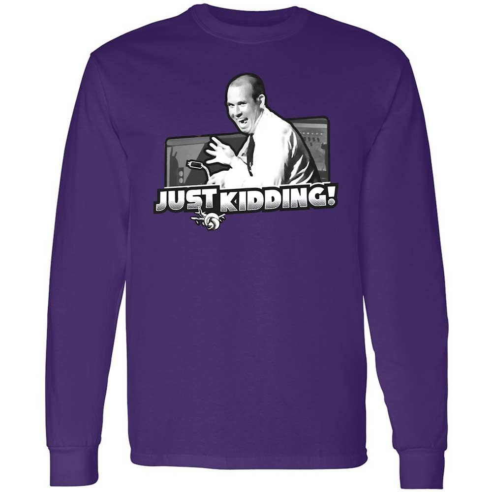 Long Sleeve T-Shirt - MDG8PHSJ - Purple - 9
