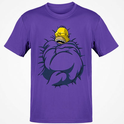 Classic Unisex T-Shirt - V4UKQNM1 - Purple - 9