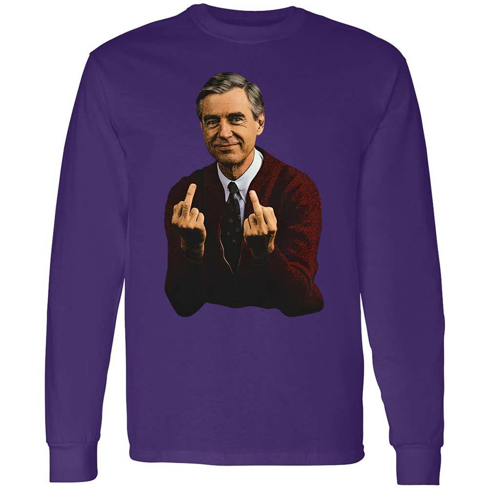 Long Sleeve T-Shirt - BD58P9Y7 - Purple - 9