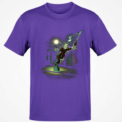 Classic Unisex T-Shirt - BVAVQLMX - Purple - 9