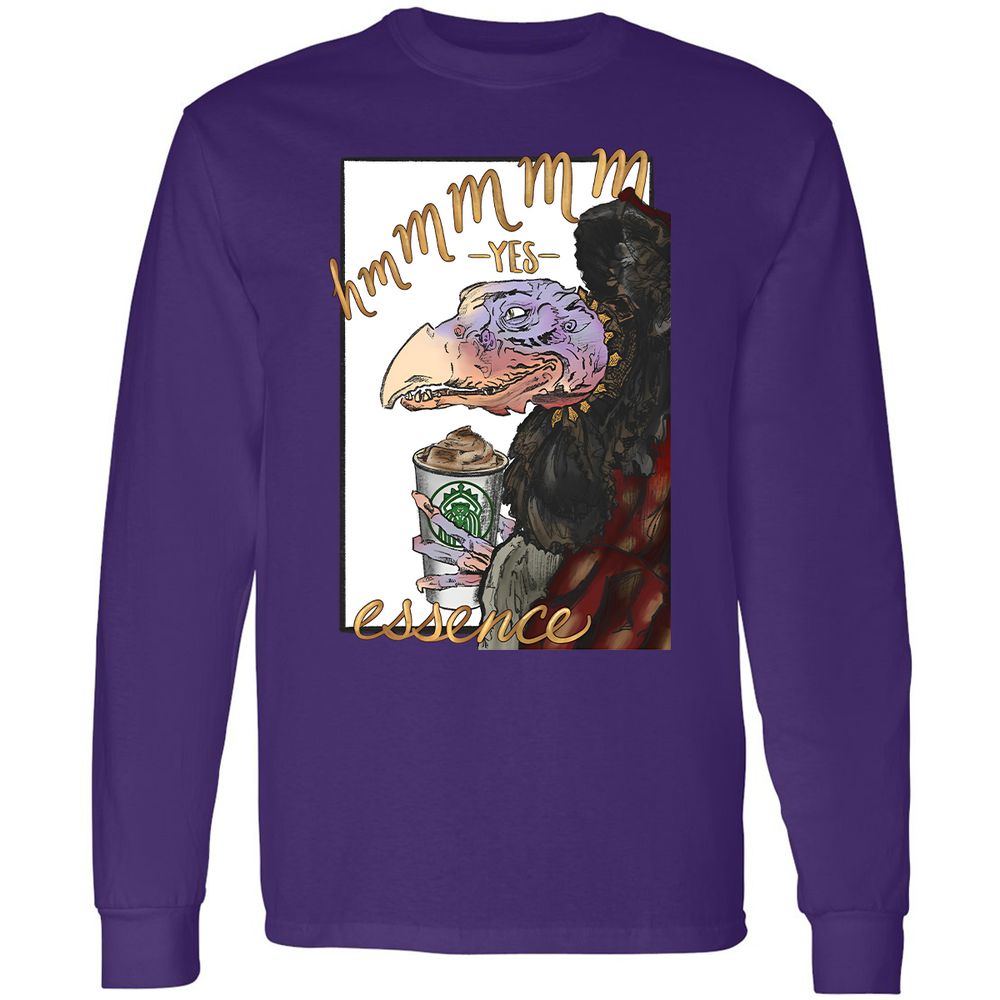 Long Sleeve T-Shirt - 8229AT82 - Purple - 9