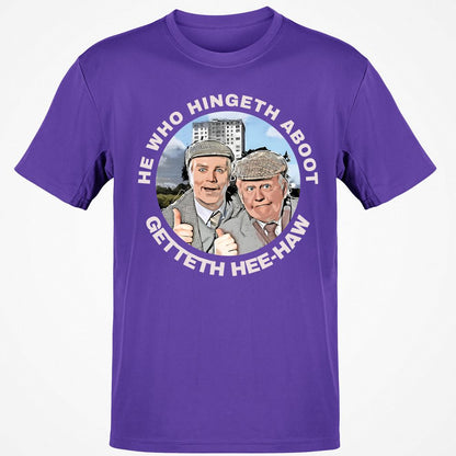Classic Unisex T-Shirt - E4VB8NDX - Purple - 9