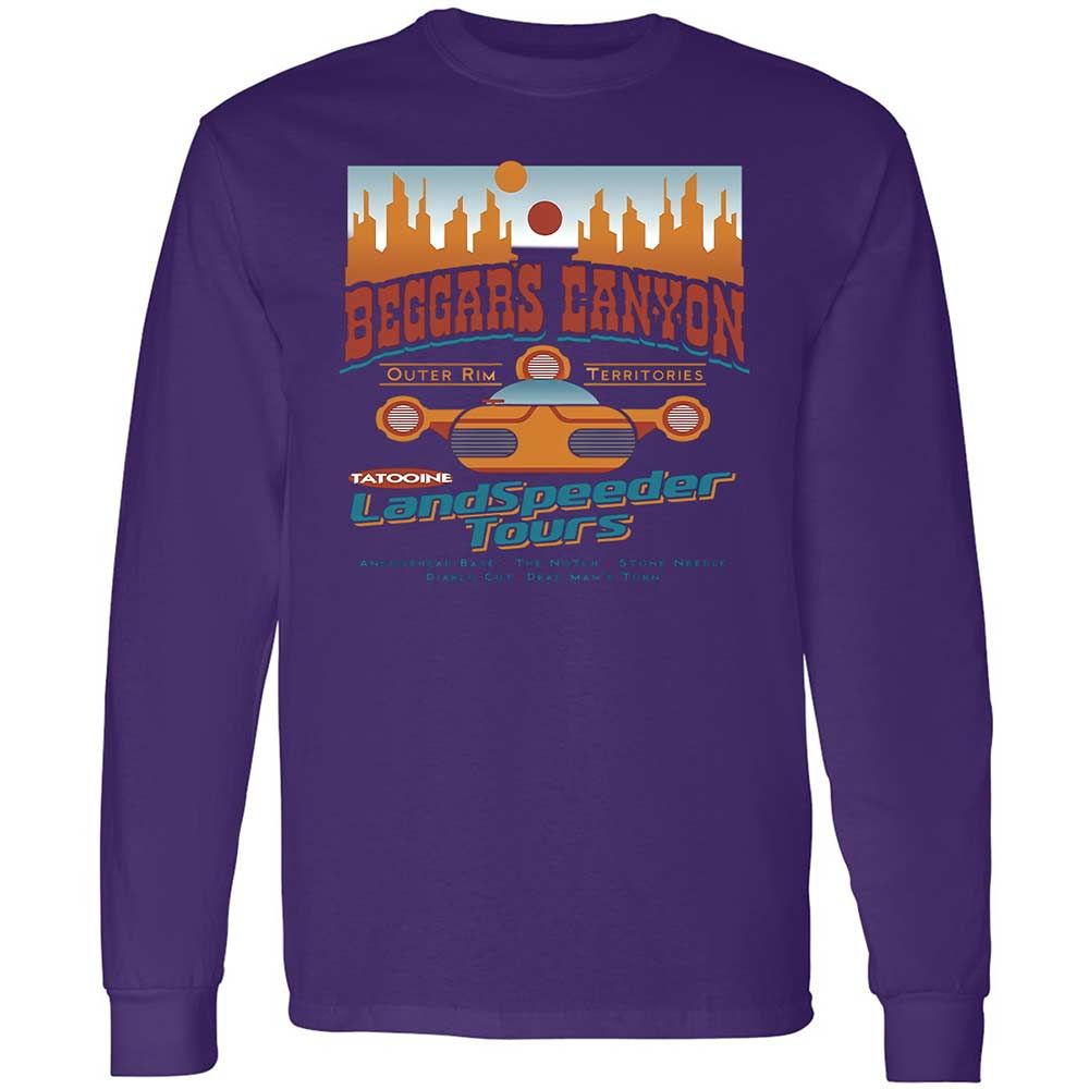 Long Sleeve T-Shirt - 696JJBX7 - Purple - 9