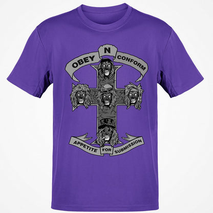 Classic Unisex T-Shirt - 6H2ACNYS - Purple - 9