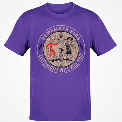 Classic Unisex T-Shirt - H65TUJJY - Purple - 9