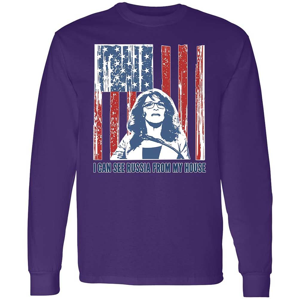 I can see Russia from my house - Purple - 9