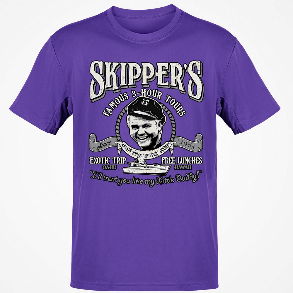 Classic Unisex T-Shirt - DF4LJEAN - Purple - 9