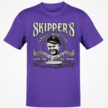 Classic Unisex T-Shirt - DF4LJEAN - Purple - 9