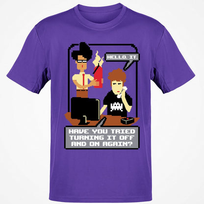Classic Unisex T-Shirt - F1Q3W6CG - Purple - 9