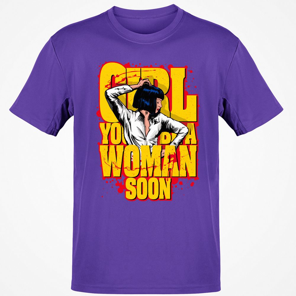 Classic Unisex T-Shirt - 8FUJSQJN - Purple - 9