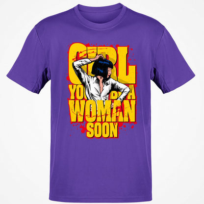 Classic Unisex T-Shirt - 8FUJSQJN - Purple - 9