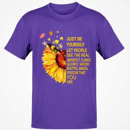Classic Unisex T-Shirt - D5BKVR9Y - Purple - 9