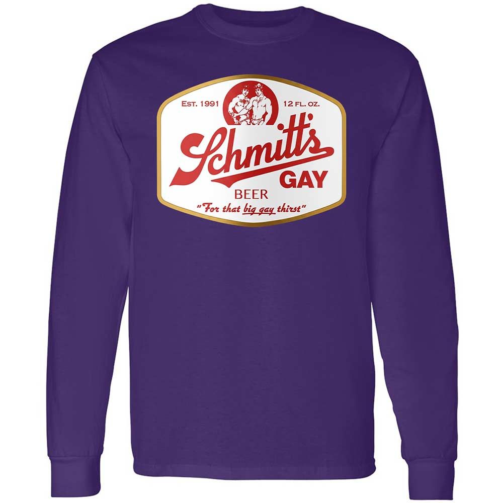 Schmitt's Gay Beer - Purple - 9