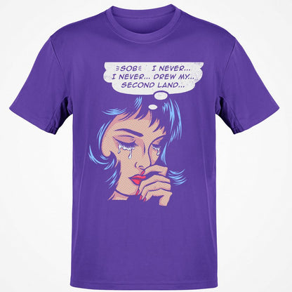 Classic Unisex T-Shirt - Q3W77915 - Purple - 9