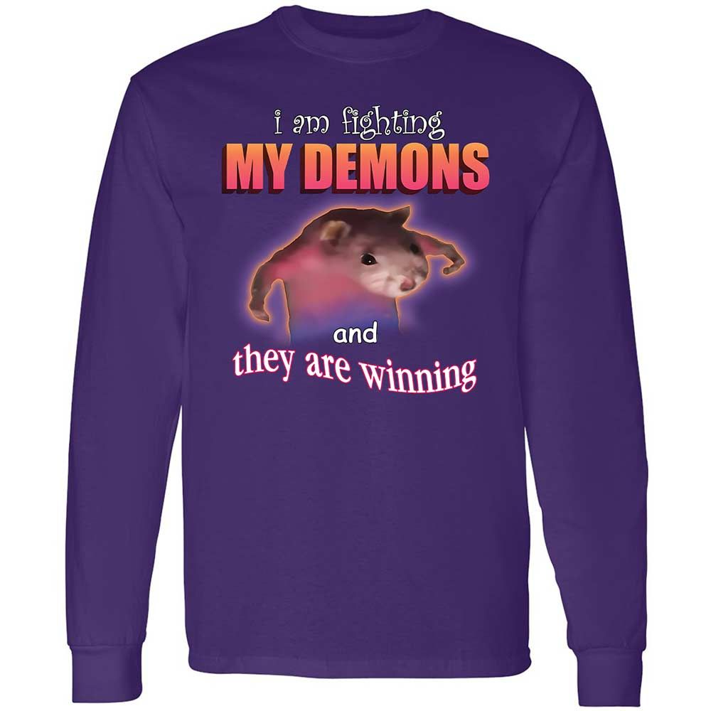 I'm fighting my demons - Purple - 9
