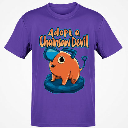 Classic Unisex T-Shirt - M25EU83L - Purple - 9