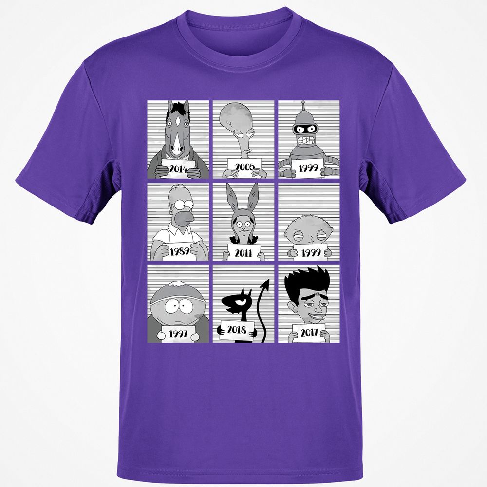 Classic Unisex T-Shirt - YS54VVJY - Purple - 9