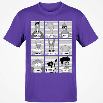 Classic Unisex T-Shirt - YS54VVJY - Purple - 9
