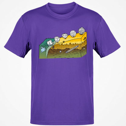 Classic Unisex T-Shirt - L3PDJN56 - Purple - 9