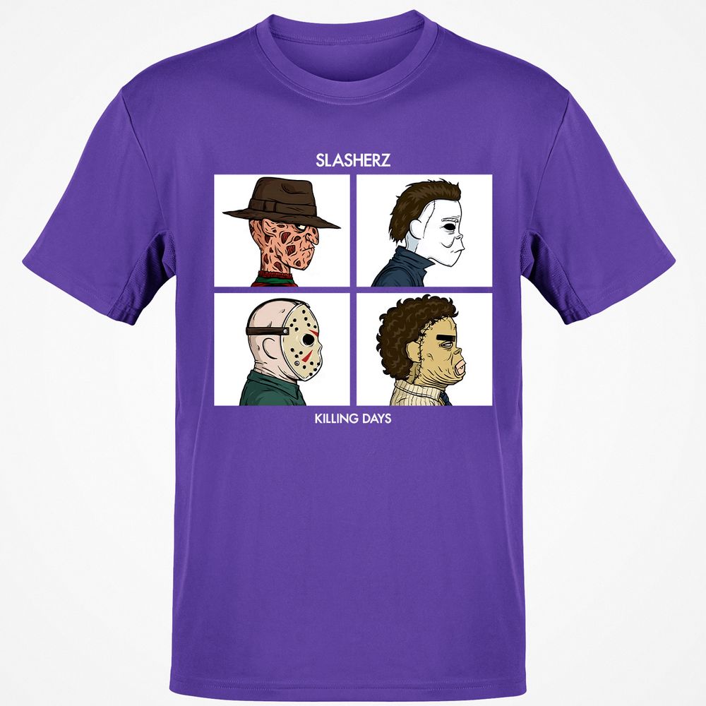 Classic Unisex T-Shirt - LE5F8AWK - Purple - 9