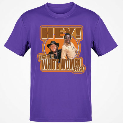 Classic Unisex T-Shirt - NPGYXSHR - Purple - 9
