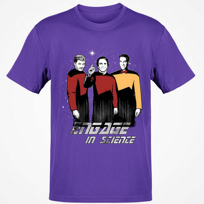 Classic Unisex T-Shirt - DSNQ6F2W - Purple - 9