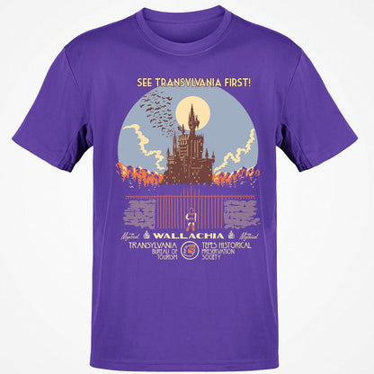 Classic Unisex T-Shirt - M7VYJN25 - Purple - 9