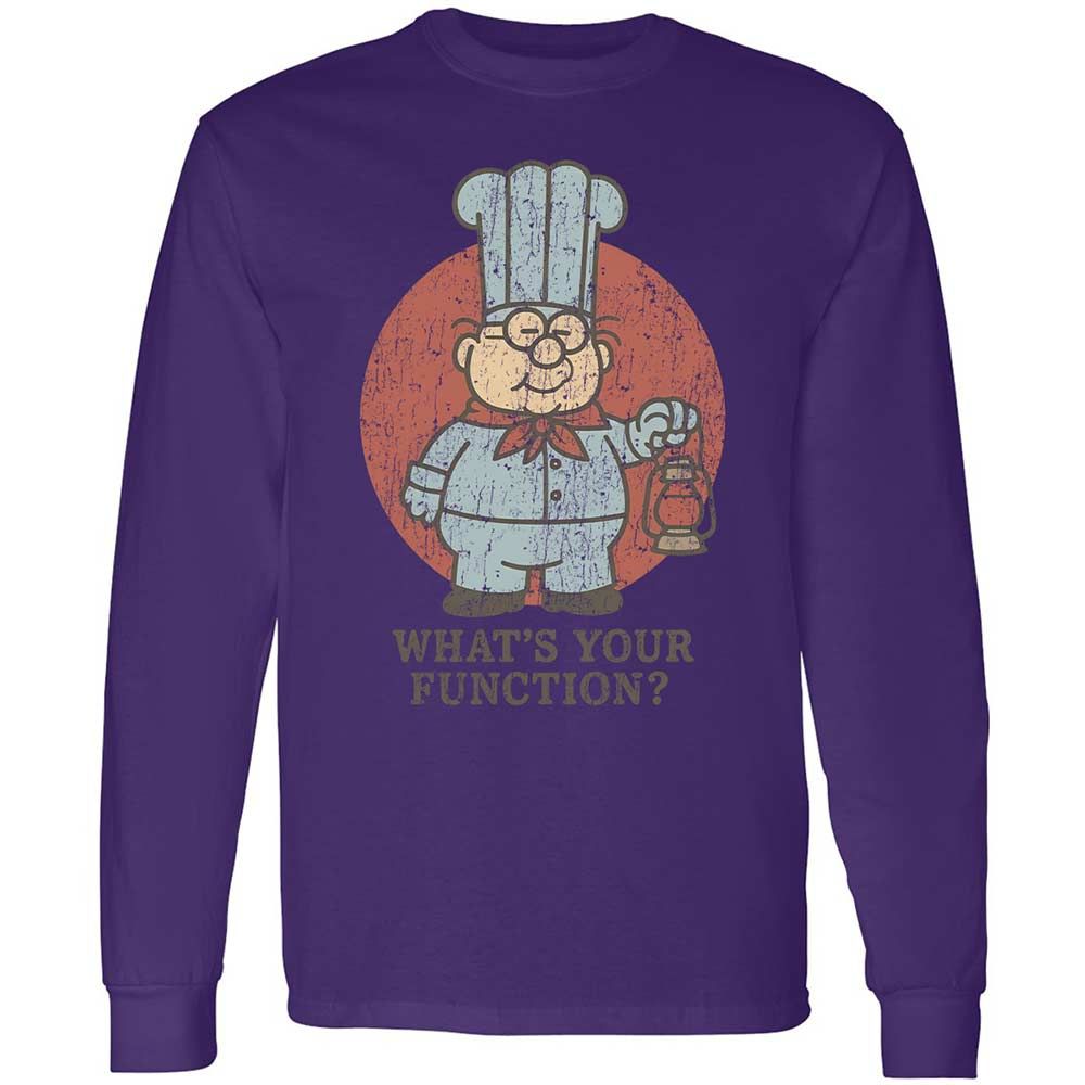 Long Sleeve T-Shirt - WAQ4ZNVR - Purple - 9