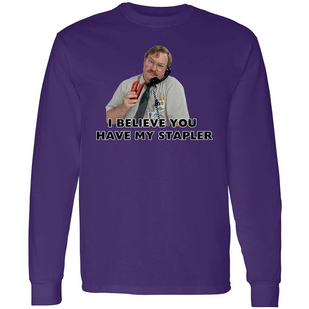 I believe you have my Stapler - Purple - 9