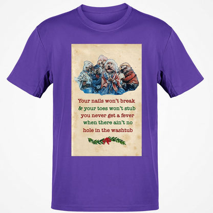 Classic Unisex T-Shirt - V8EZYULY - Purple - 9