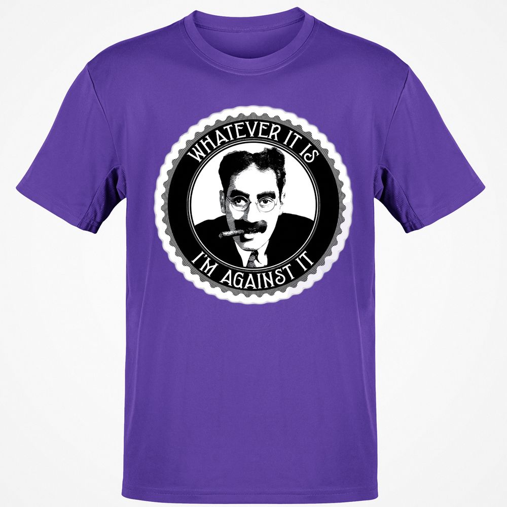 Whatever it is I'm against it - Purple - 9