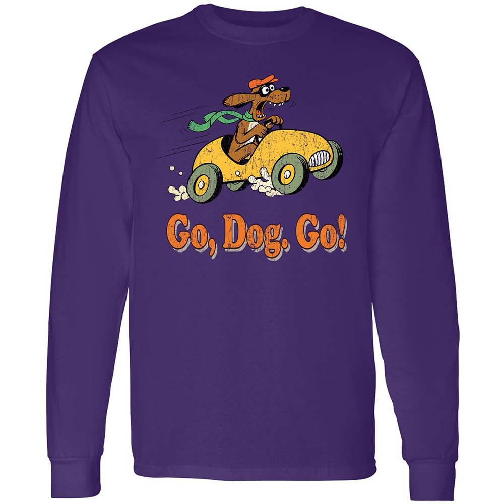Long Sleeve T-Shirt - DU8T6BNQ - Purple - 9