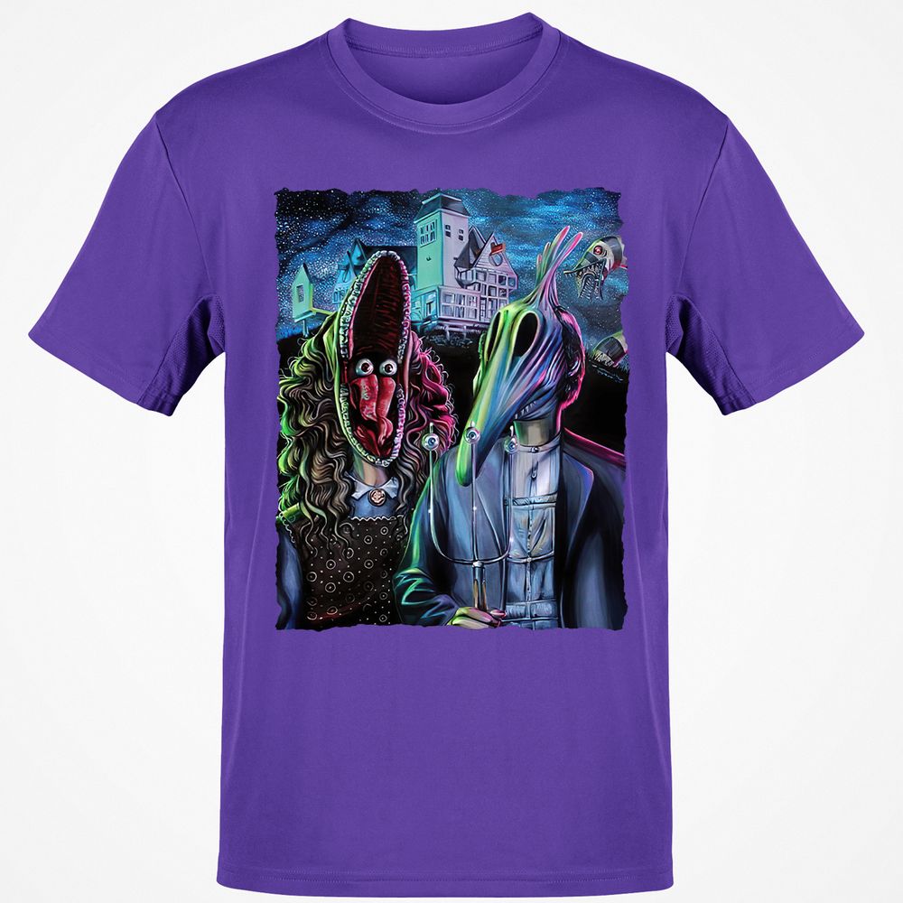 Classic Unisex T-Shirt - LP5EG6YX - Purple - 9