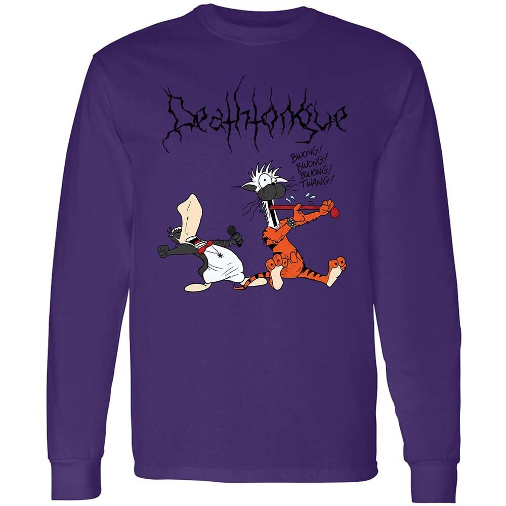 Long Sleeve T-Shirt - T8KKJ5UF - Purple - 9