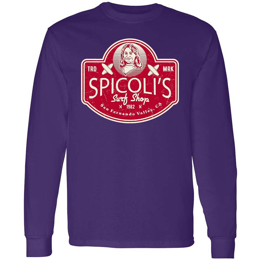 Long Sleeve T-Shirt - YP1JEJWX - Purple - 9