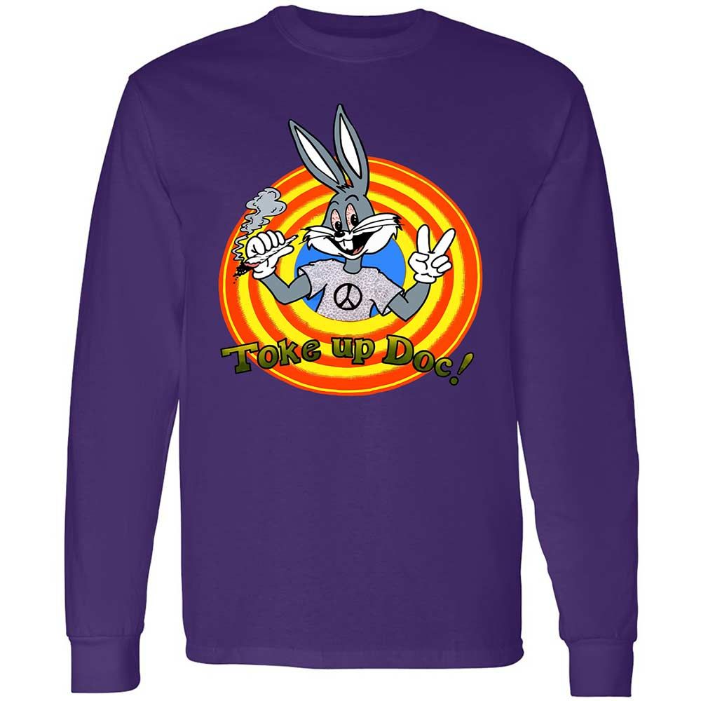 Long Sleeve T-Shirt - ZDB5RBPW - Purple - 9