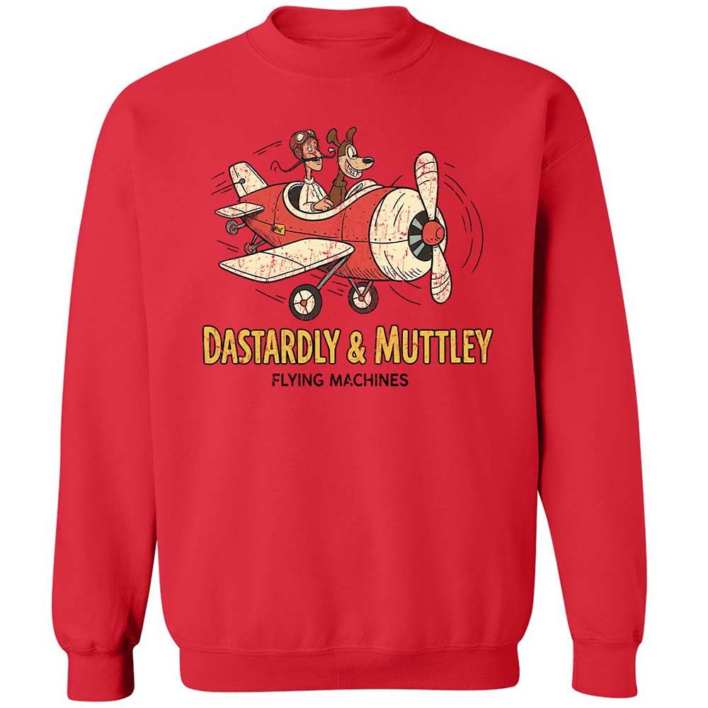 Classic Unisex Sweatshirt - D1R2DR3D - Red - 9