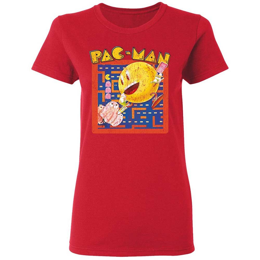 Women's T-Shirt - 7LC6FZKV - Red - 9
