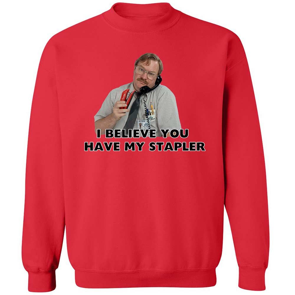 I believe you have my Stapler - Red - 9
