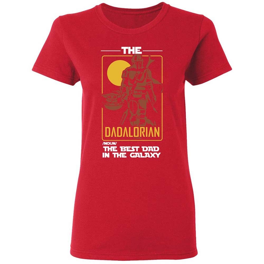 The Dadalorian The Best Dad In The Galaxy - Red - 9