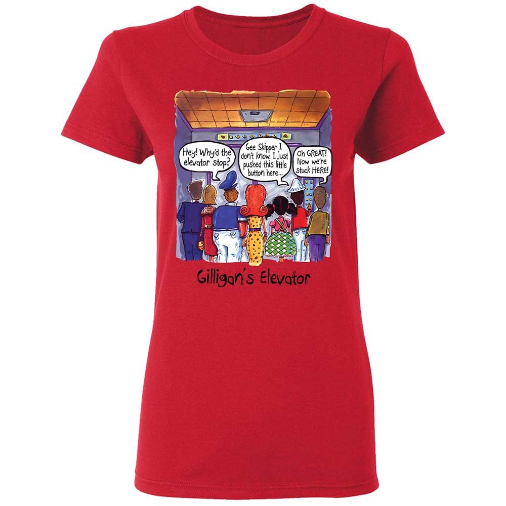 Women's T-Shirt - 4AWKR529 - Red - 9