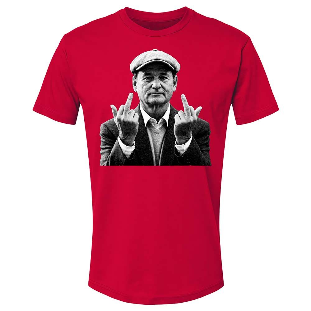 Bill Murray Middle Finger - Red - 9