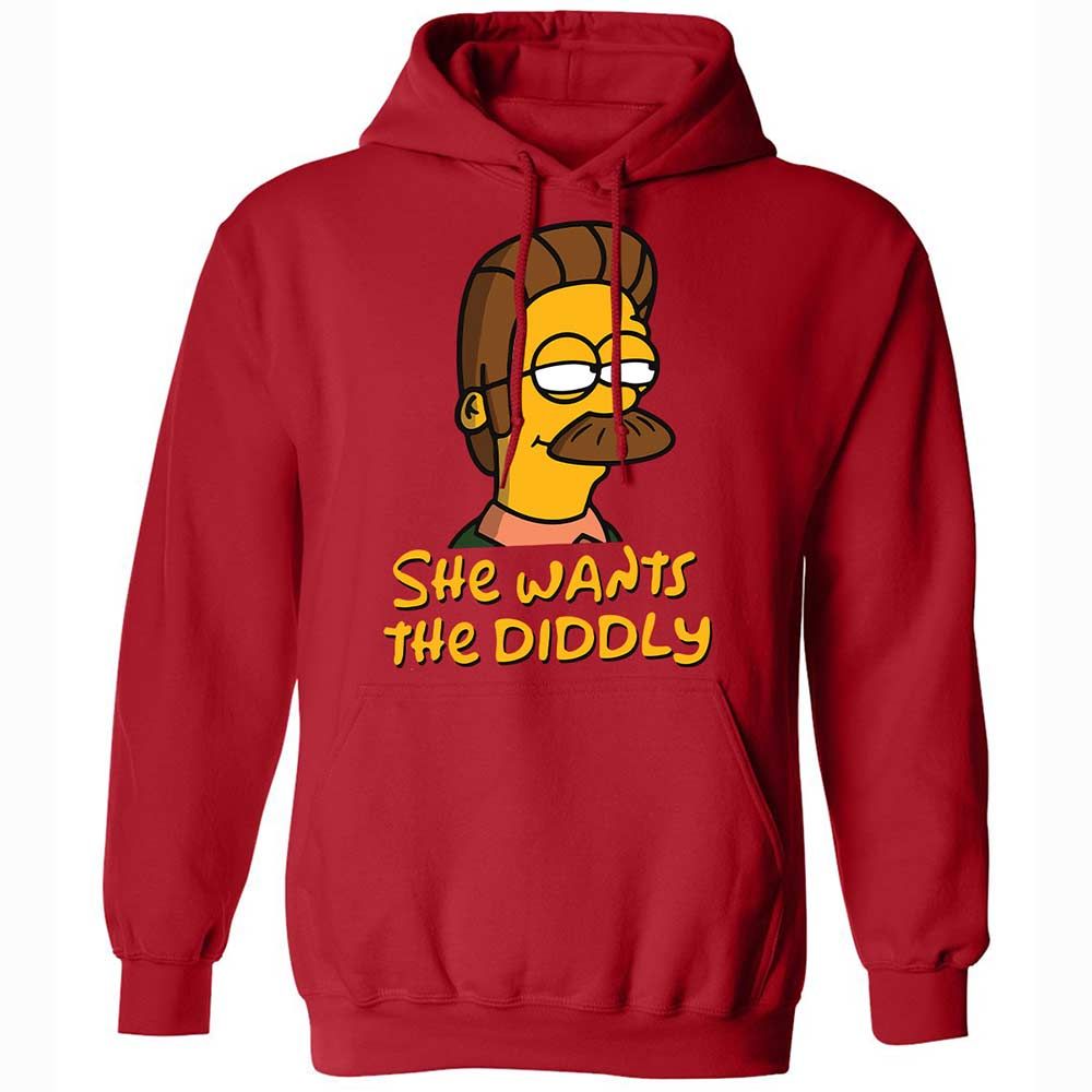 She Wants The Diddly - Red - 9