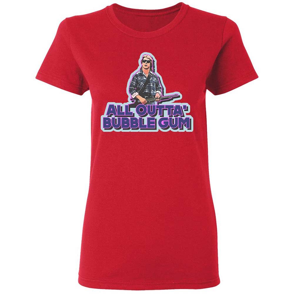 Women's T-Shirt - AP8JVTJC - Red - 9