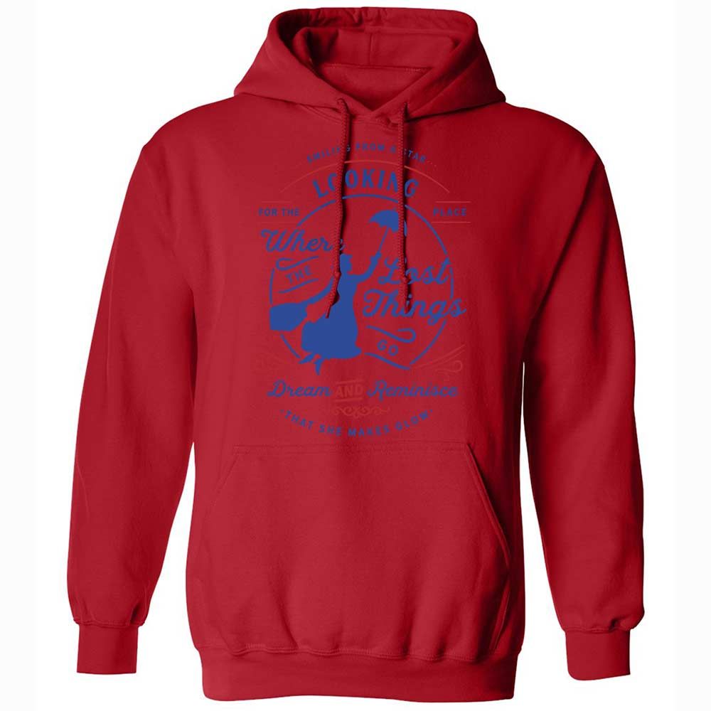 Classic Unisex Hoodie - LH6NKB3F - Red - 9