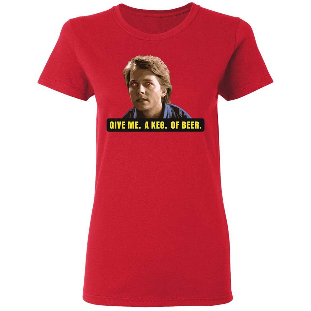 Women's T-Shirt - 3GHTNF1Z - Red - 9