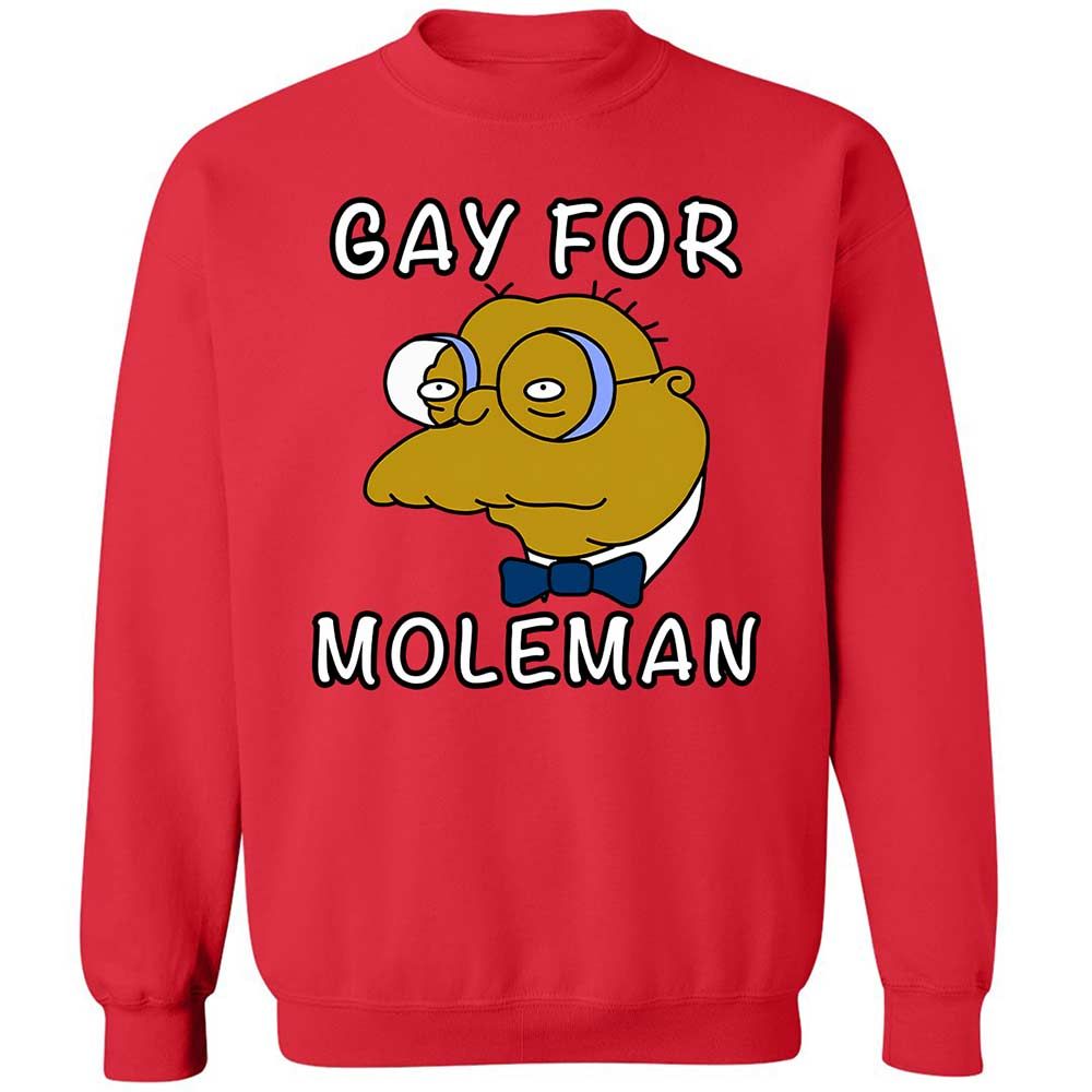 Gay for Moleman - Red - 9