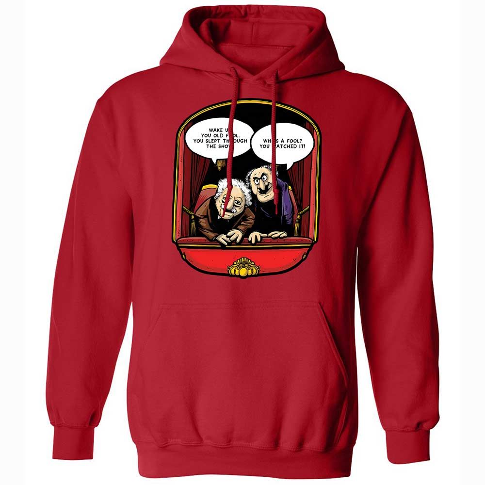 Statler and Waldorf (Wake Up) - Red - 9